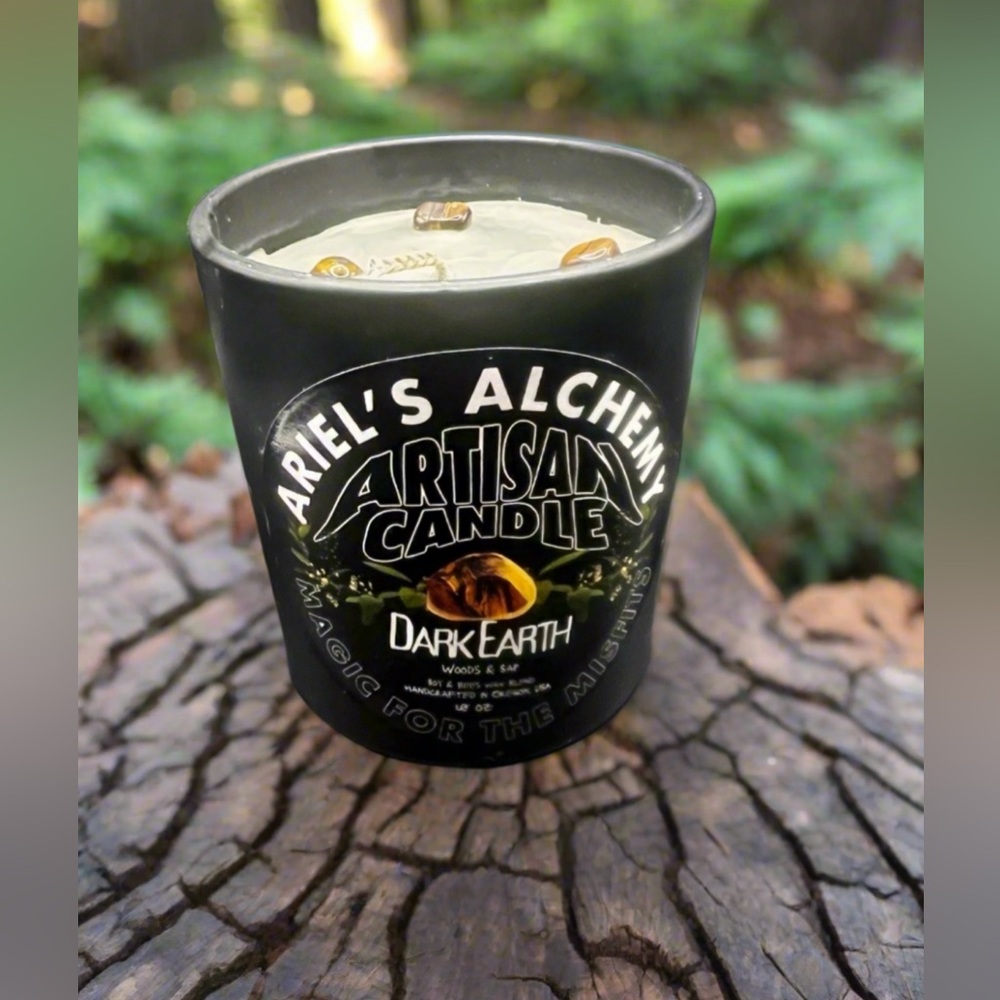 Ariel’s Alchemy- Dark Earth scented candle